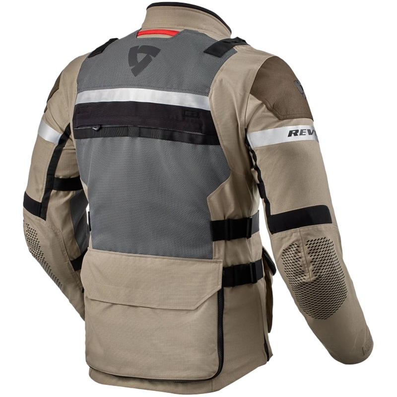 Bunda na motocykel Revit Cayenne 2 hnedo-šedá