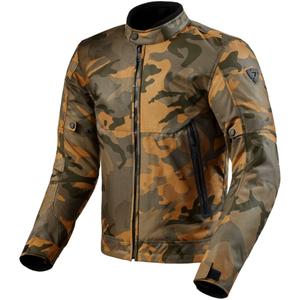 Bunda na motocykel Revit Shade H2O camo-zelená