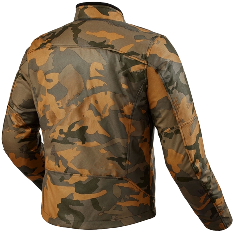 Bunda na motocykel Revit Shade H2O camo-zelená