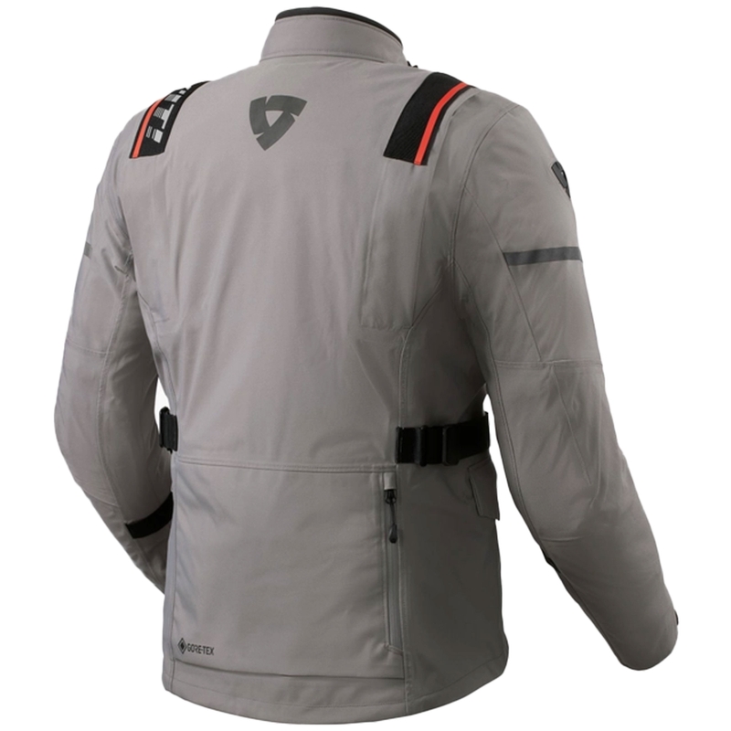 Bunda na motorku Revit Vertical GTX tmavo šedá