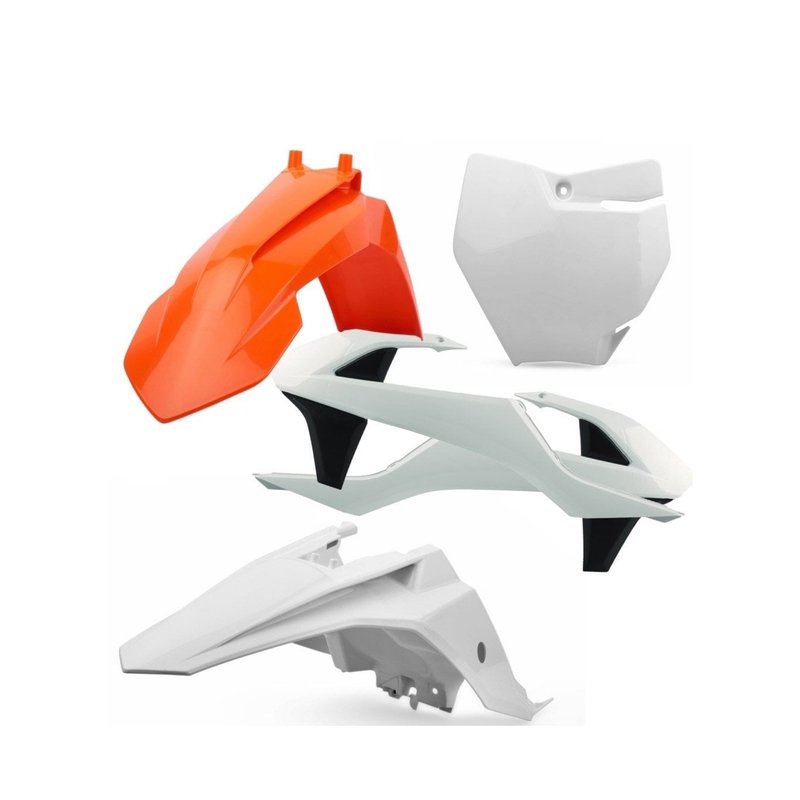Sada plastov POLISPORT (without side panels & airbox) OEM  farba