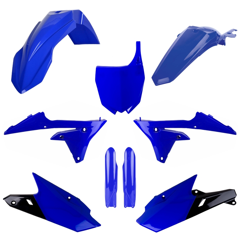 Sada plastov POLISPORT modrý yam 98 pre YAMAHA YZ 250 F 2014-2018, YAMAHA YZ 450 F 2014-2017