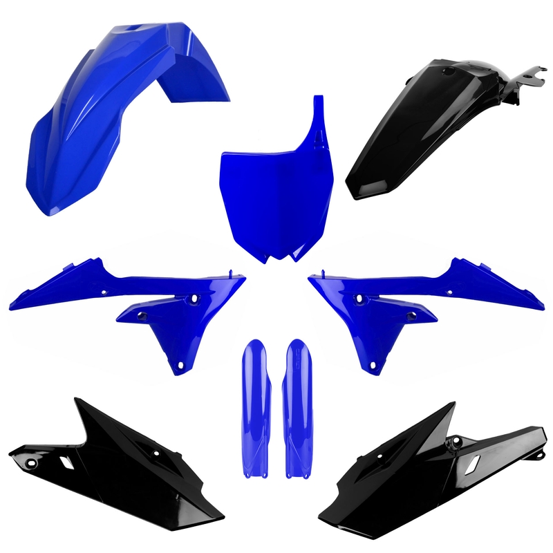 Sada plastov POLISPORT blue yam 98/black pre YAMAHA YZ 250 F 2014-2018, YAMAHA YZ 450 F 2014-2017