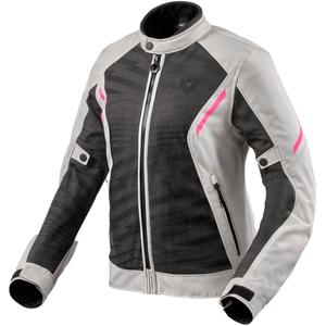Dámska bunda na motocykel Revit Torque 2 H2O čierno-sivá