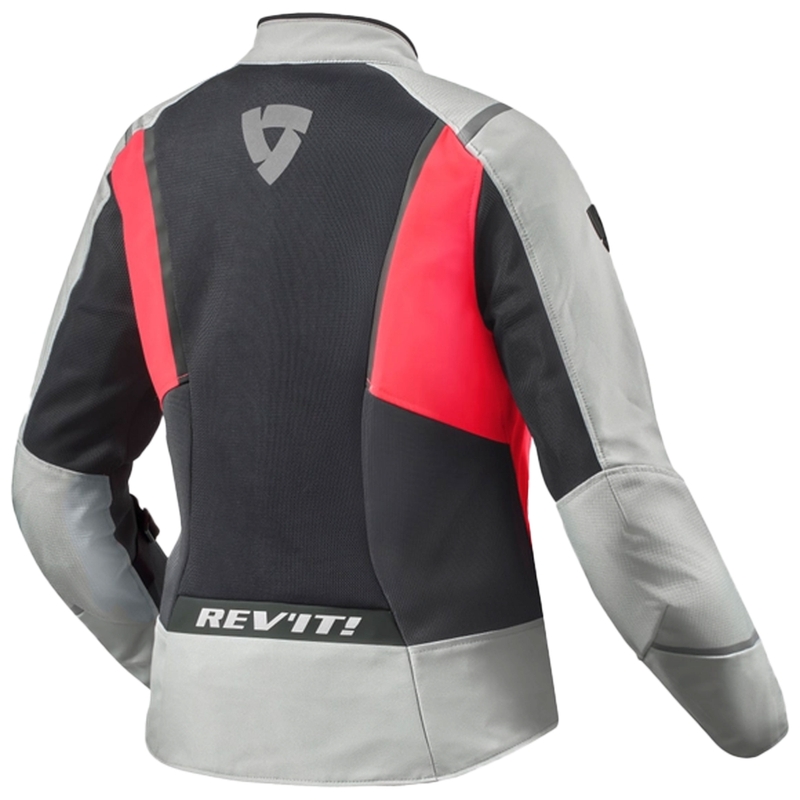 Dámska bunda na motocykel Airwave 4 šedo-ružová