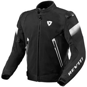 Bunda na motocykel Revit Control Air H2O čierno-biela