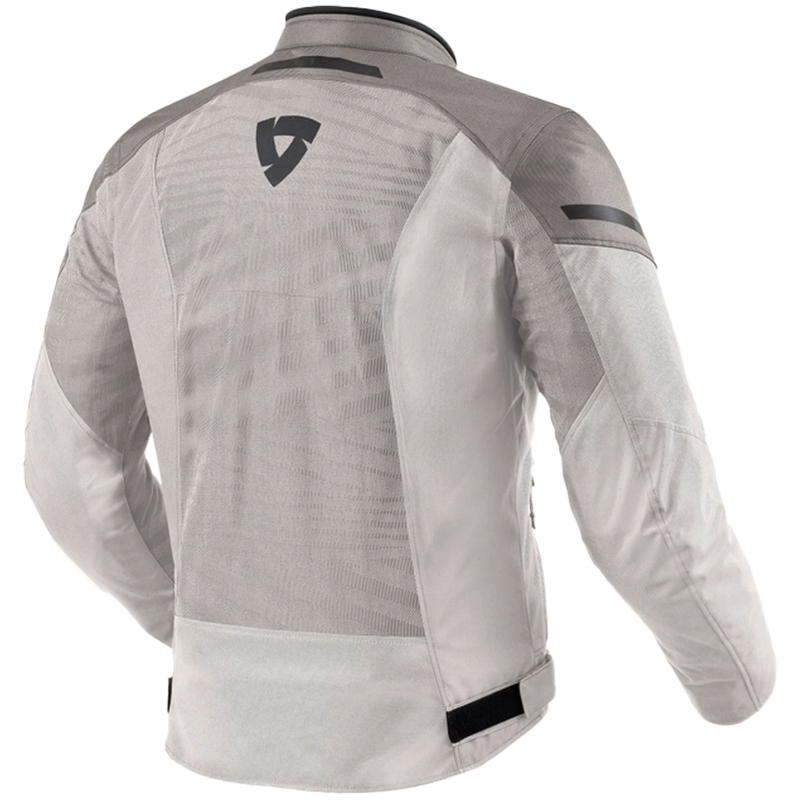 Bunda na motocykel Revit Torque 2 H2O strieborno-šedá