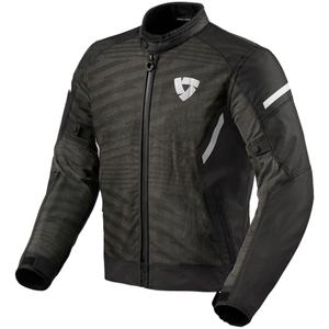 Bunda na motocykel Revit Torque 2 H2O čierno-biela
