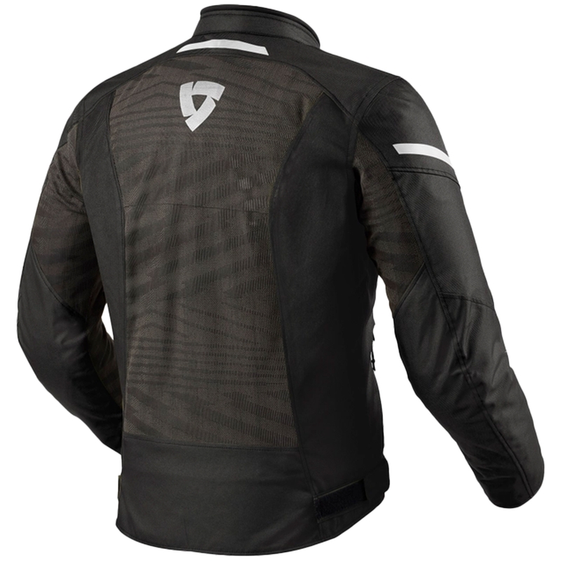 Bunda na motocykel Revit Torque 2 H2O čierno-biela