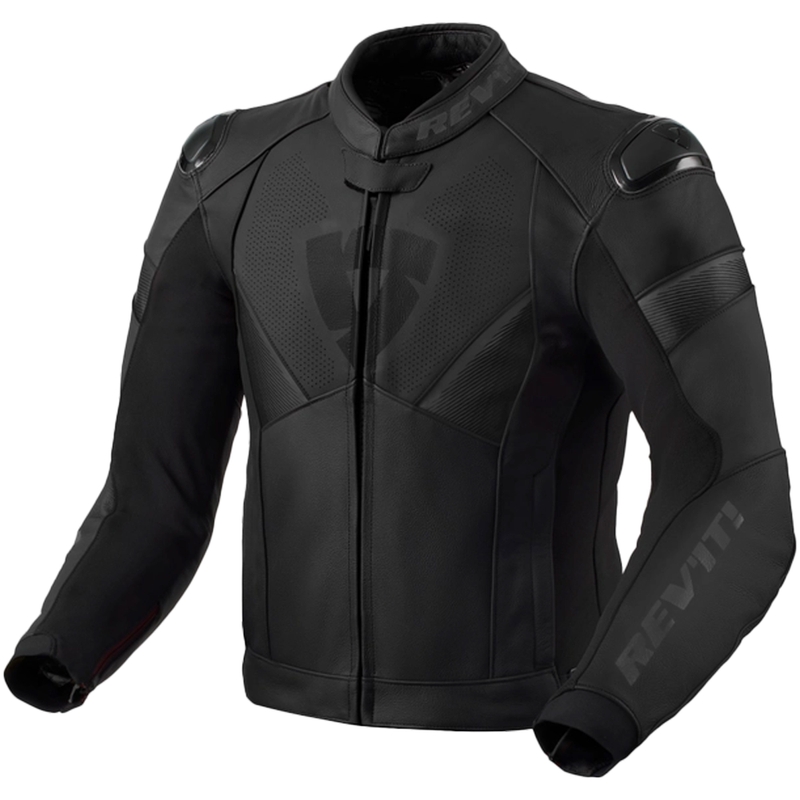 Kožená bunda na motocykel Revit Argon 2 čierno-antracitová