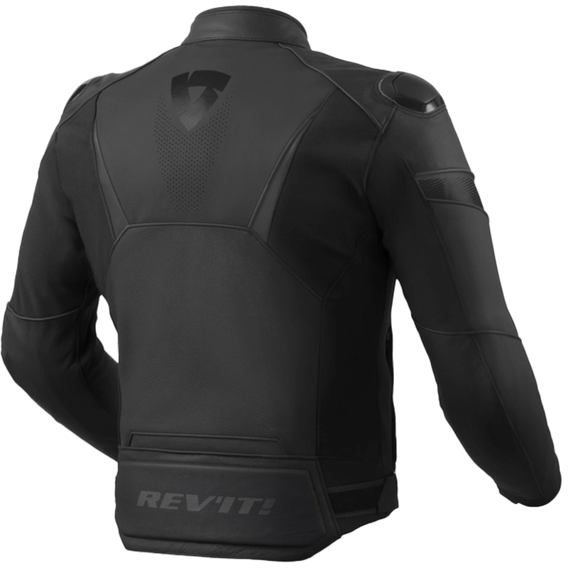 Kožená bunda na motocykel Revit Argon 2 čierno-antracitová