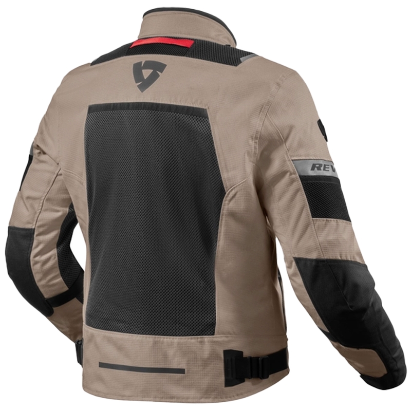 Bunda na motocykel Revit Tornado 4 H2O pieskovo-čierna