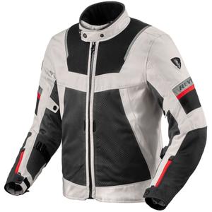 Bunda na motocykel Revit Tornado 4 H2O čierno-strieborná