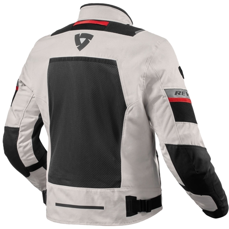 Bunda na motocykel Revit Tornado 4 H2O čierno-strieborná