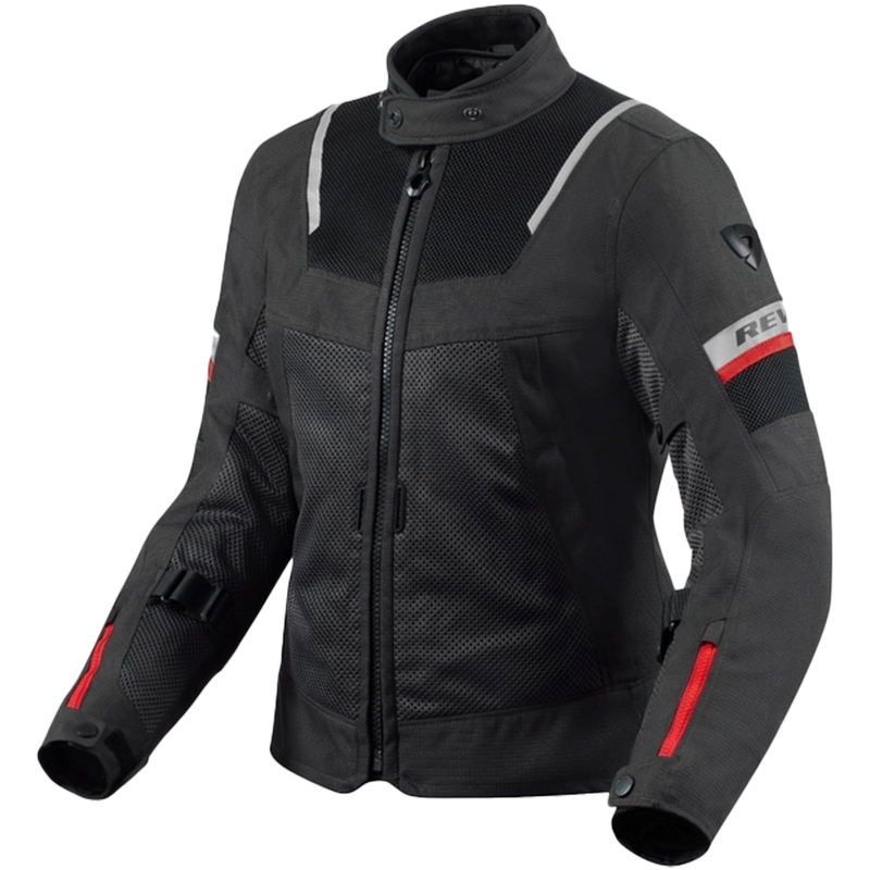 Dámská bunda na motocykel Revit Tornado 4 H2O čierno-antracitová