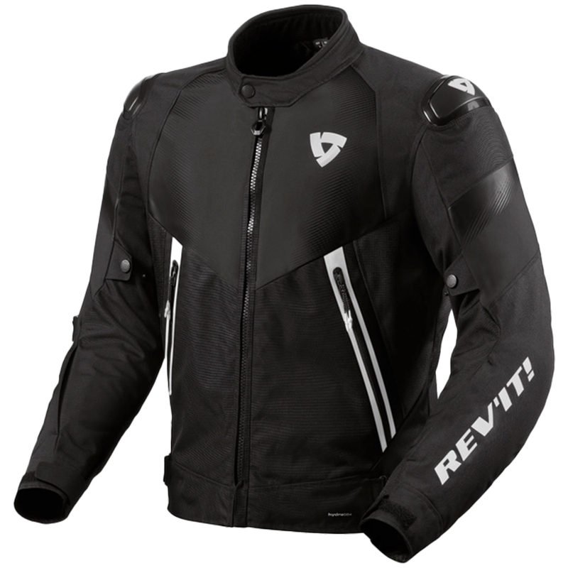 Bunda na motocykel Revit Control H2O čierno-biela