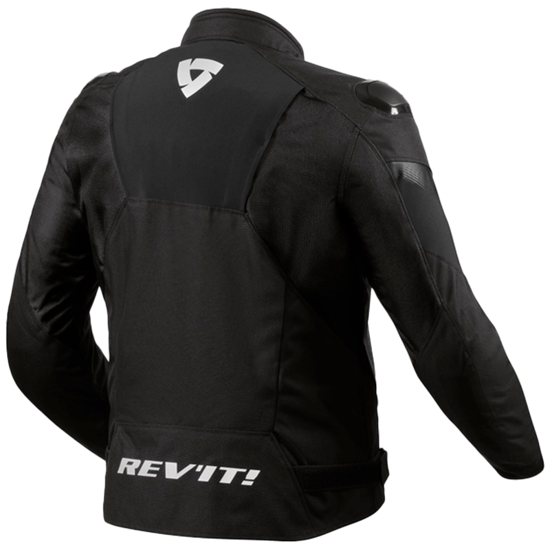 Bunda na motocykel Revit Control H2O čierno-biela