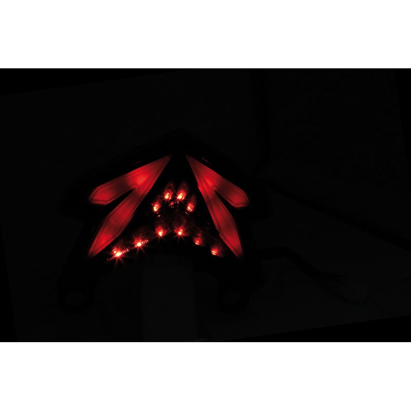 Zadné LED svetlo Highsider Smart pre motocykle Kawasaki Ninja Zx-6 R, Z 800