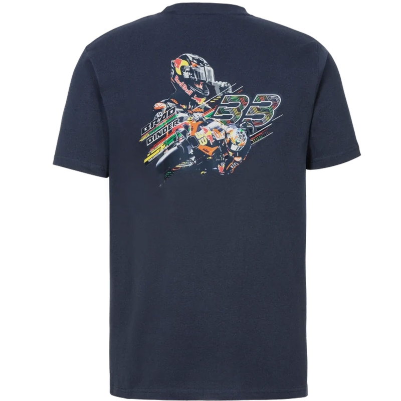 Tričko KTM Brad Binder tmavo modré
