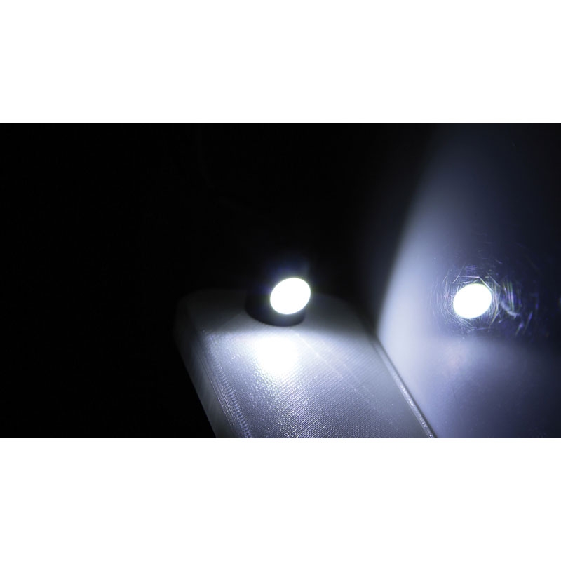 LED osvetlenie ŠPZ Highsider Smart čierne
