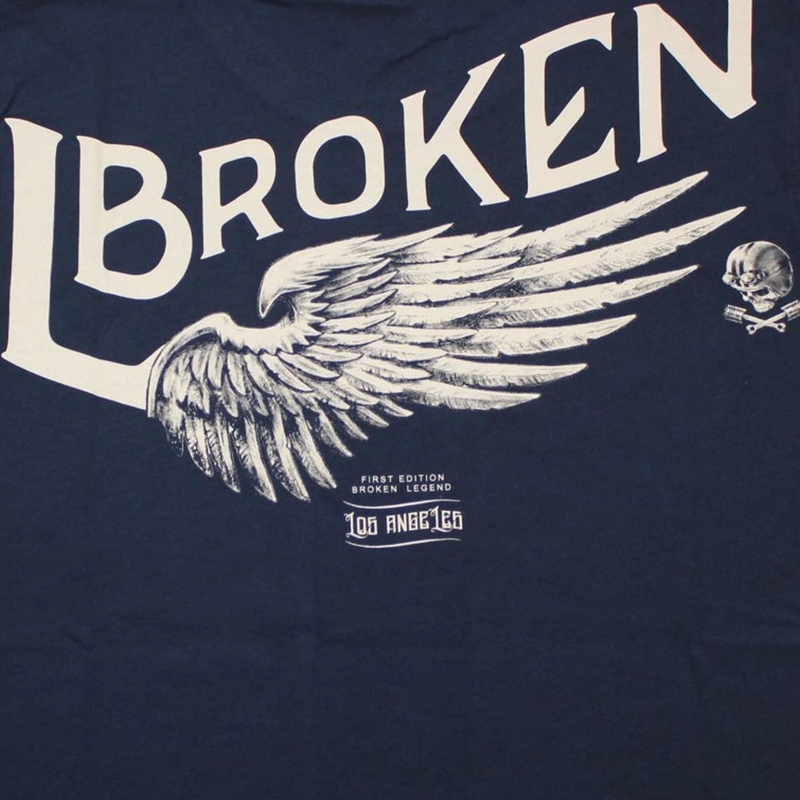 Tričko Yakuza Premium Broken Legend - Finisher tmavo modré