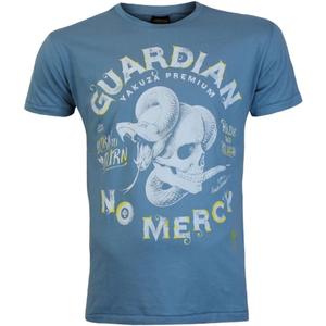 Tričko Yakuza Premium Guardian No Mercy modré