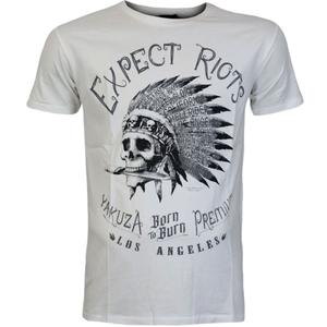 Tričko Yakuza Premium Expect Riots - Los Angeles biele
