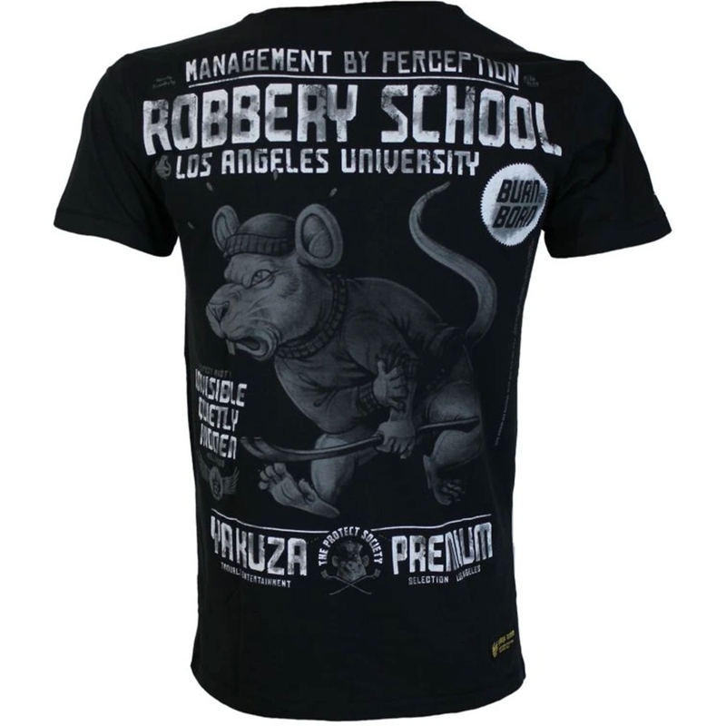 Tričko Yakuza Premium Robbery School - Los Angeles čierne