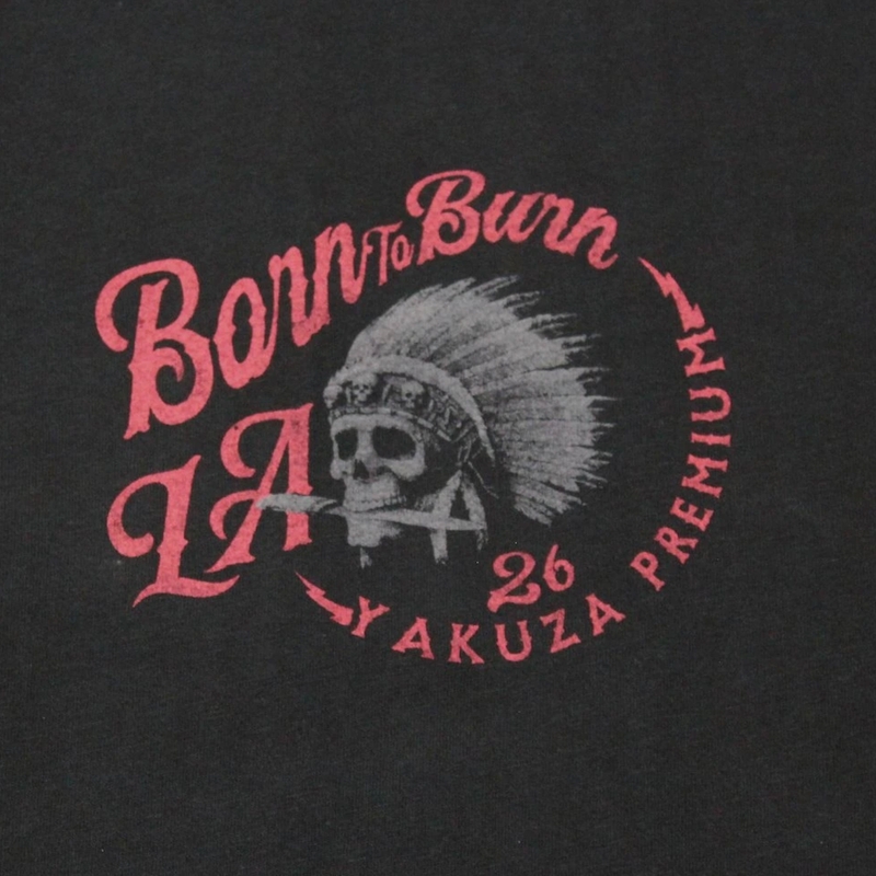 Tričko Yakuza Premium Rude and Rough - Los Angeles čierne