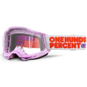 Motokrosové okuliare 100% Accuri 2 Hundreds s čírym plexi