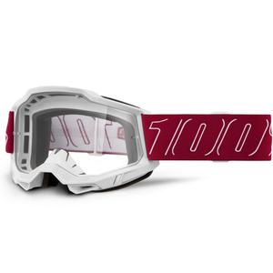 Motokrosové okuliare 100% Accuri 2 Redline s čírym plexi