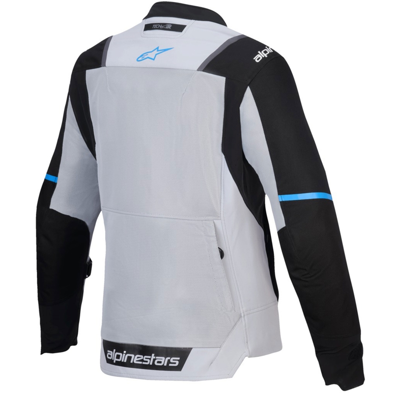 Dámska bunda na motorku Alpinestars Stella ST-2 Air svetlo šedo-čierna