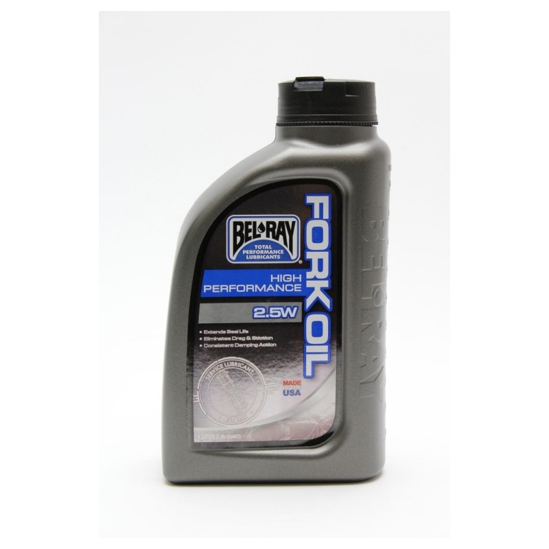 Tlmičový olej Bel-Ray HIGH PERFORMANCE FORK OIL 2.5W 1l