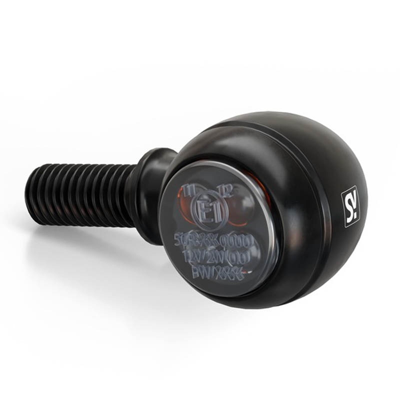 Smerovky na motocykel Highsider Smart Circula-S LED 3 v 1 čierne
