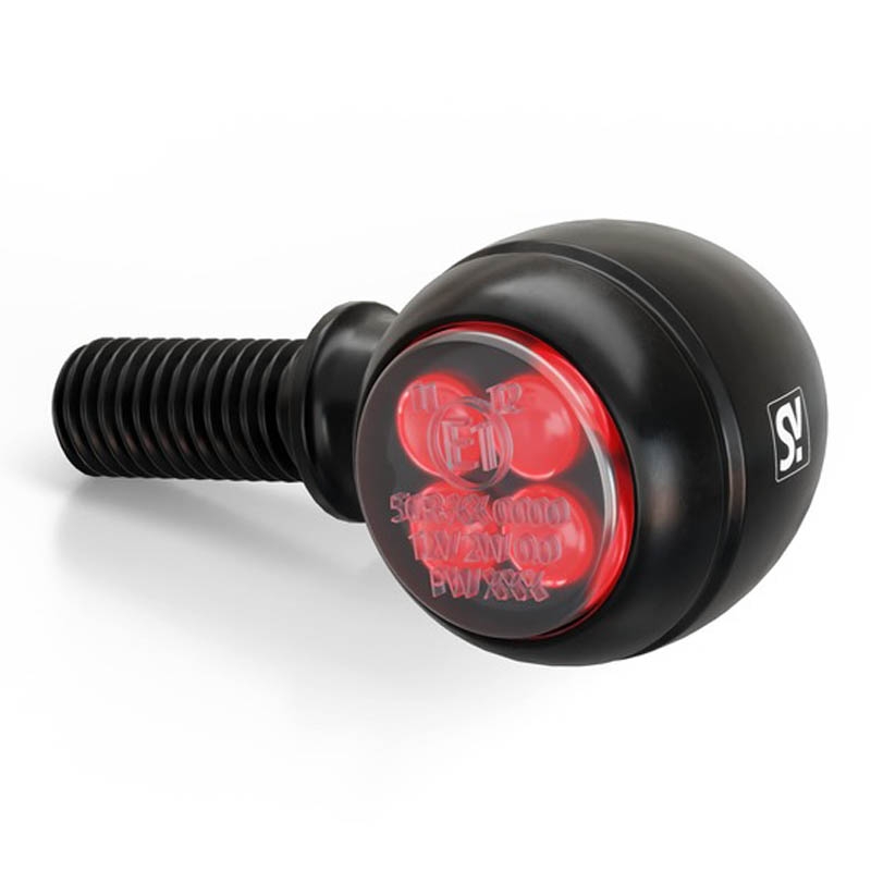 Smerovky na motocykel Highsider Smart Circula-S LED 3 v 1 čierne