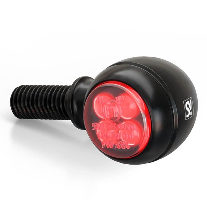 Smerovky na motocykel Highsider Smart Circula-S LED 3 v 1 čierne