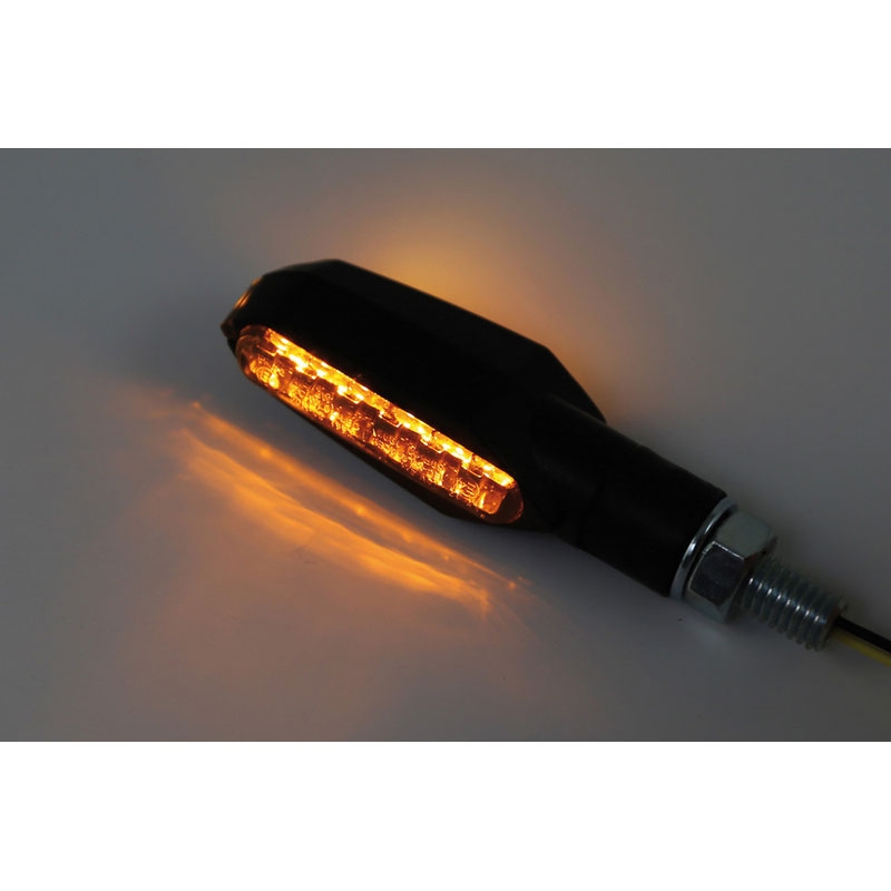 Smerovky na motocykel Highsider Smart Multiface LED čierne