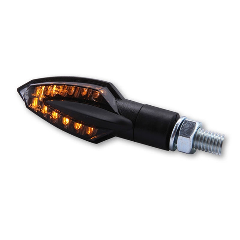 Smerovky na motocykel Highsider Smart Vinci LED čierne
