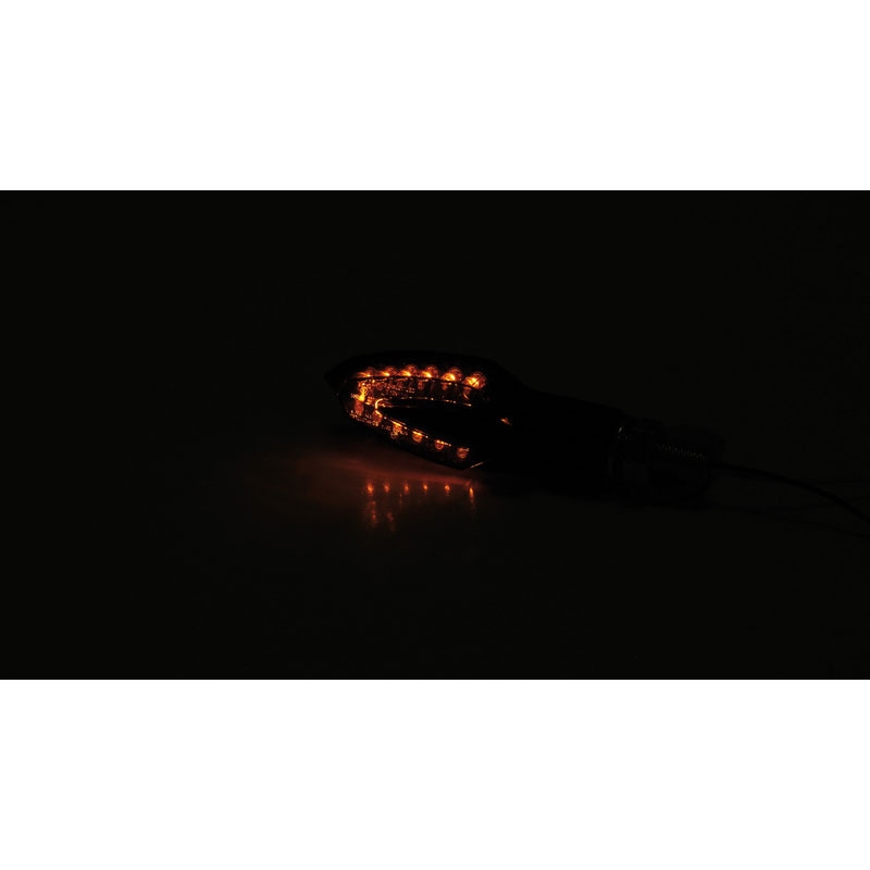 Smerovky na motocykel Highsider Smart Vinci LED čierne