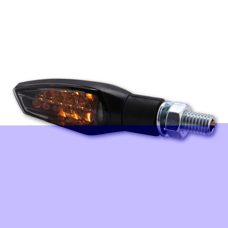 Smerovky na motocykel Highsider Smart Nova LED čierne