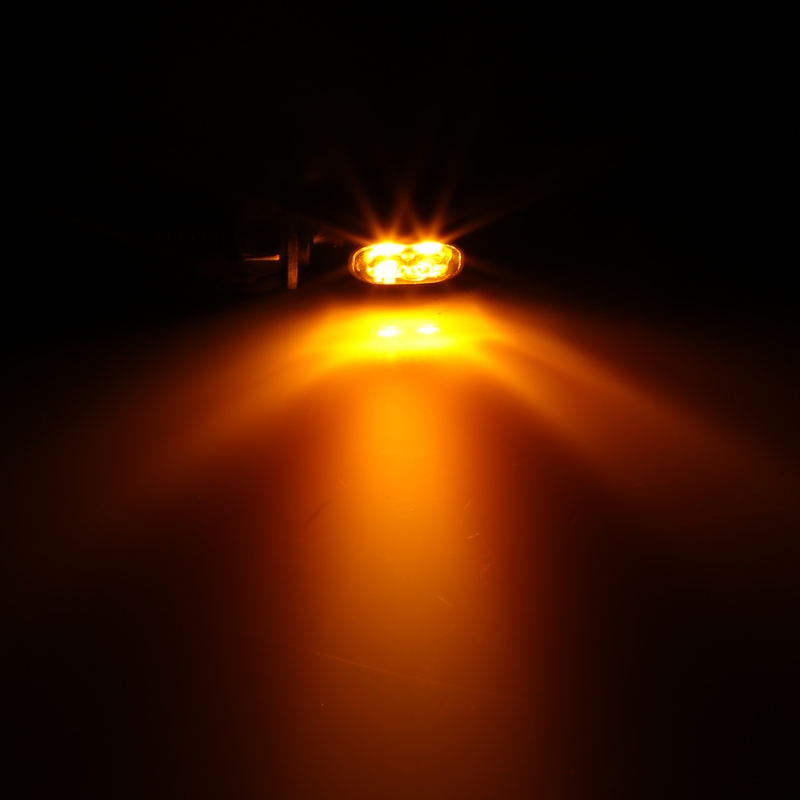 Smerovky na motocykel Highsider Smart Vision-TS LED čierne