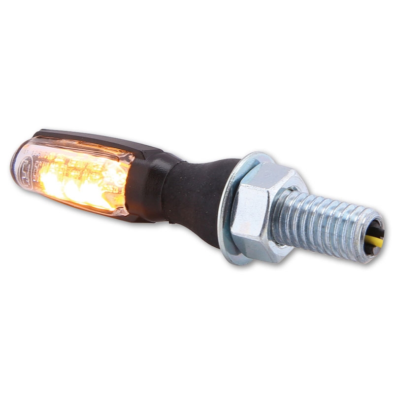 Smerovky na motocykel Highsider Smart SPARK LED čierne