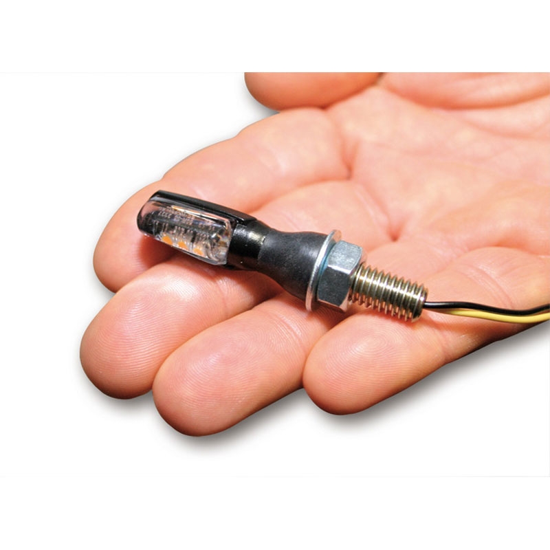 Smerovky na motocykel Highsider Smart SPARK LED čierne
