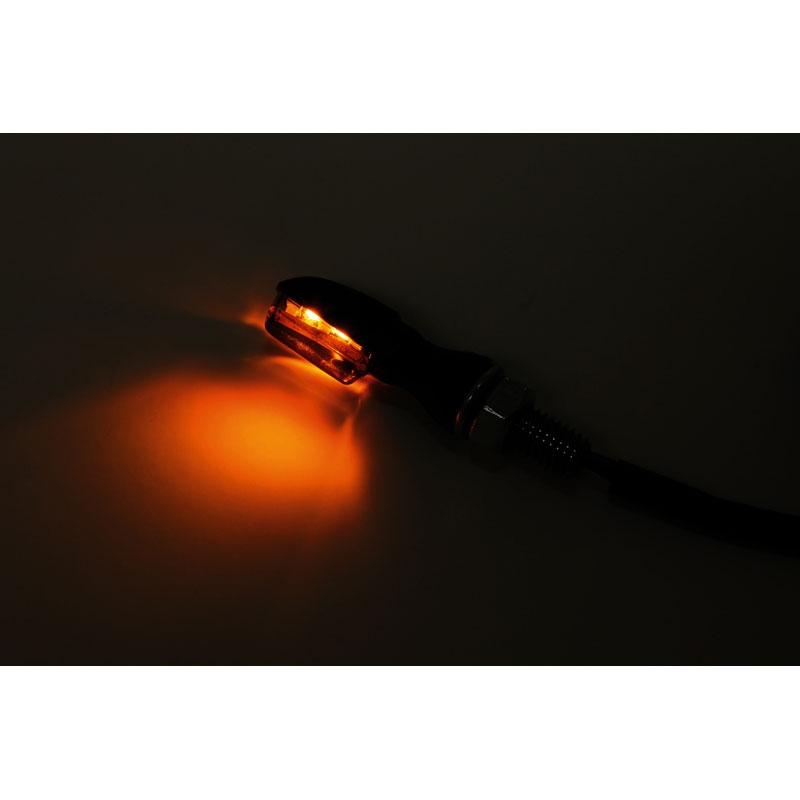 Smerovky na motocykel Highsider Smart SPARK LED 2 v 1 čierne