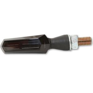 Smerovky na motocykel Highsider Smart Scuro LED čierne