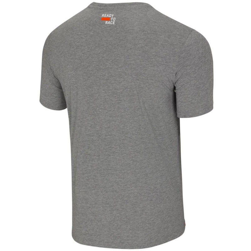 Tričko KTM Pure Tee tmavo šedé melange