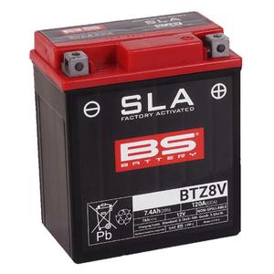 V továrni aktivovaný akumulátor BS-BATTERY BTZ8V (FA) (YTZ8V (FA)) SLA