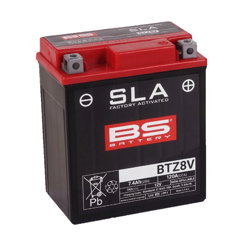 V továrni aktivovaný akumulátor BS-BATTERY SLA