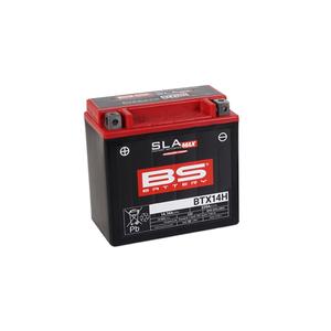 V továrni aktivovaný akumulátor BS-BATTERY BTX14H (FA) (YTX14H (FA)) SLA MAX aktivovaná batéria