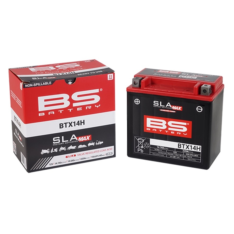 V továrni aktivovaný akumulátor BS-BATTERY SLA MAX aktivovaná batéria